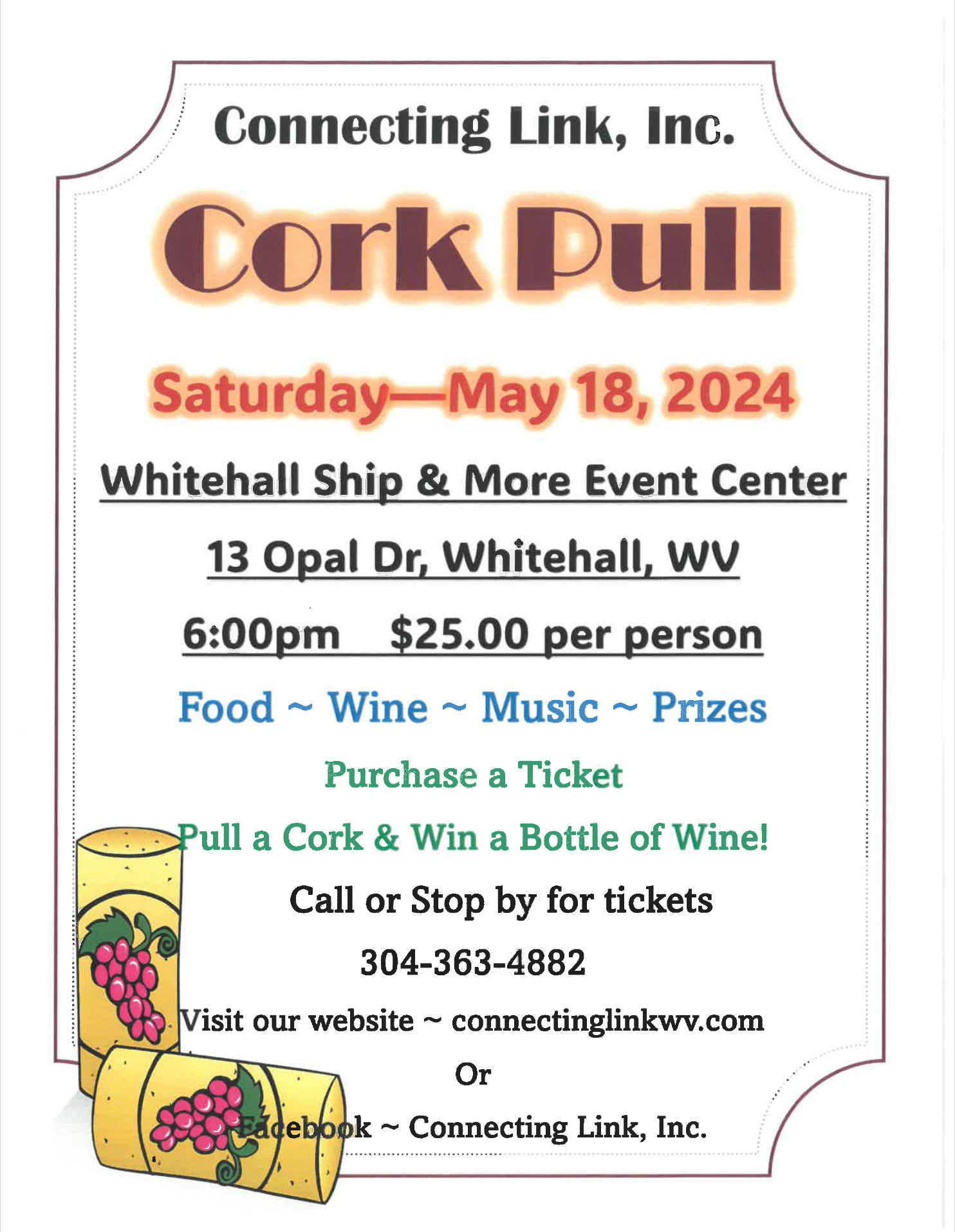 Connecting Link Cork Pull 2024